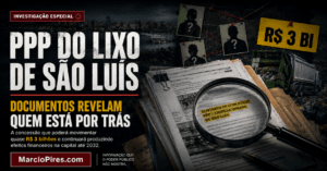 Uma investigação reconstruiu a cadeia por trás da PPP do lixo de São Luís, uma concessão bilionária que continuará produzindo efeitos financeiros até 2032.